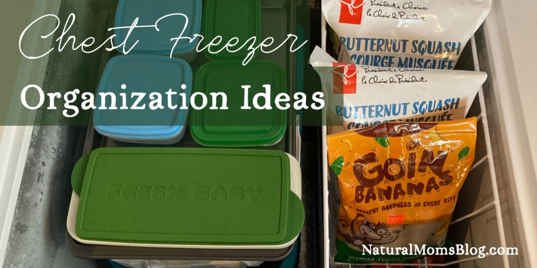 Chest freezer organization ideas (for compact freezer)
